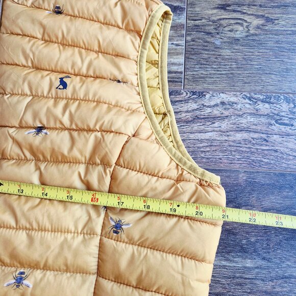 JOULES Goldbee Snug Gilet Puffer Vest Water Resistant Packable Pocket - Picture 12 of 13